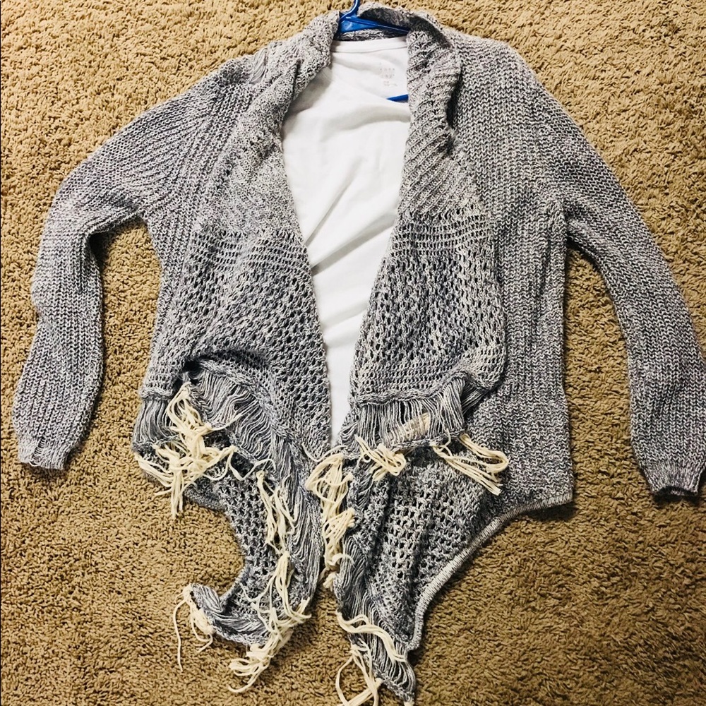 Fringe sweater